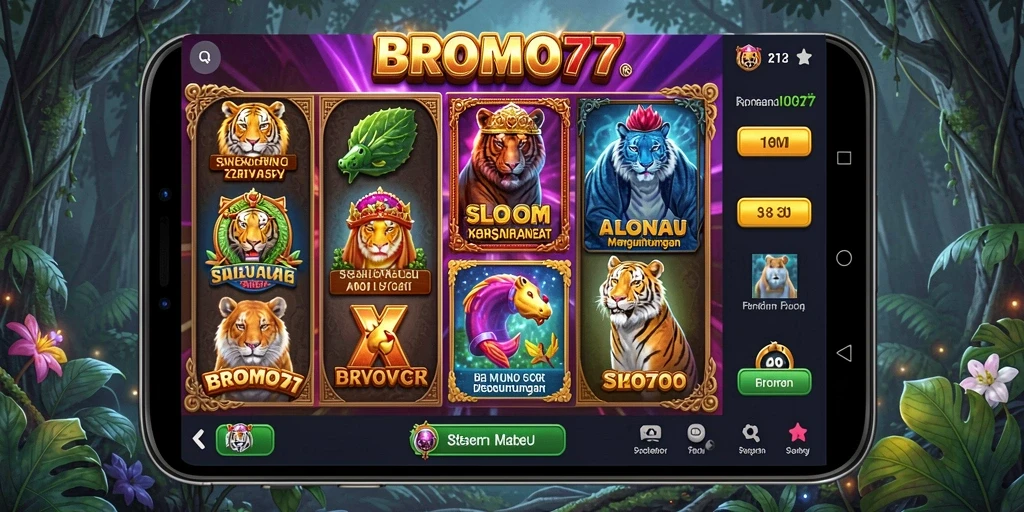 Tampilan gameplay menarik dari BROMO77 dengan slot yang mengasyikkan.