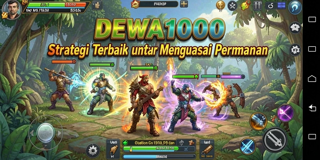 Gameplay menarik DEWA1000 menunjukkan strategi yang mendebarkan.