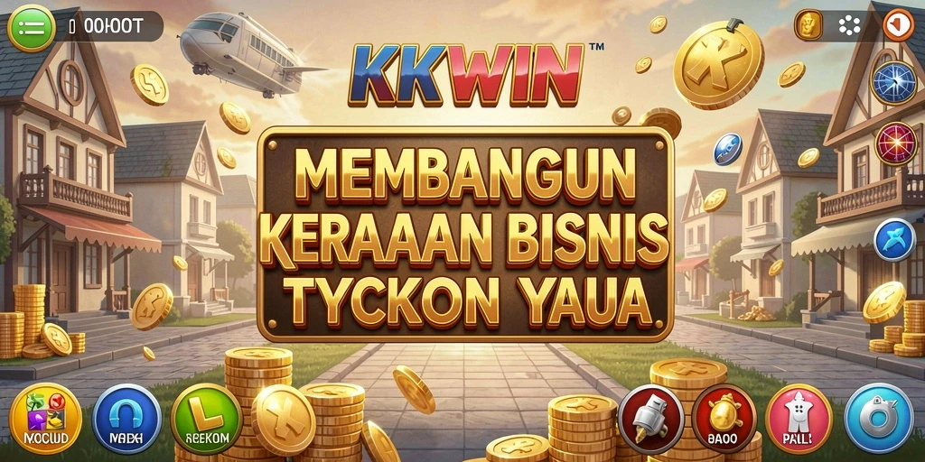 Screenshot menunjukkan gameplay Tycoon yang menarik dan strategi bisnis yang mendebarkan.