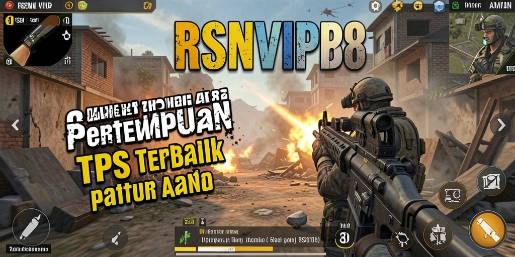 Tampilan gameplay RSNVIP8 dengan aksi pertempuran yang mendebarkan.