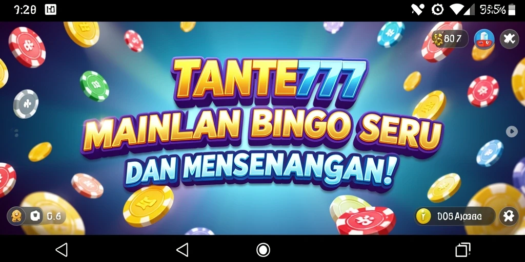 Tampilan permainan Bingo yang seru di TANTE777.