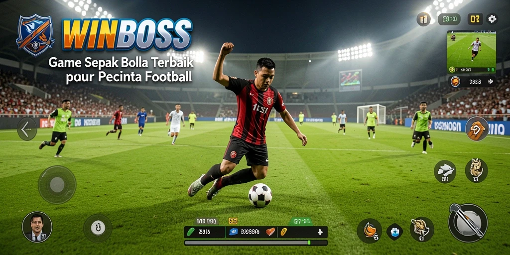 Gameplay mendebarkan di lapangan virtual WINBOSS.